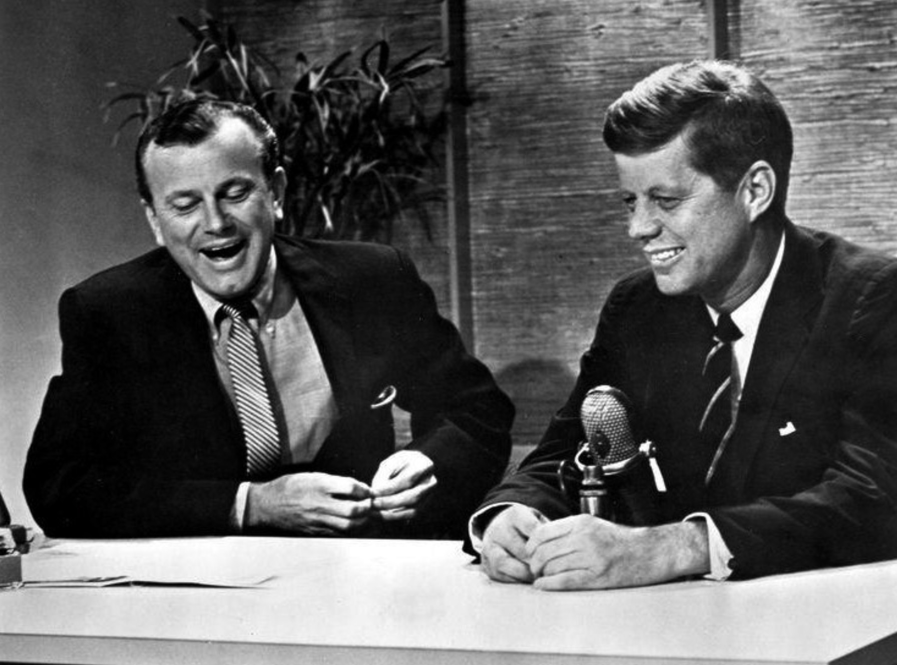 Paar with Senator John F. Kennedy on “The Tonight Show”.
